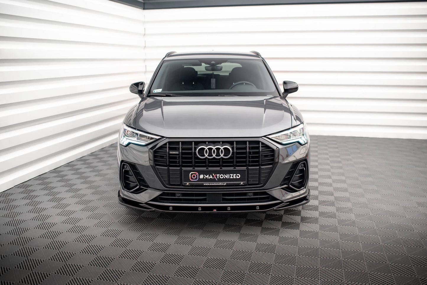 Front Splitter V.3 Audi Q3 Sportback / SUV S-Line F3