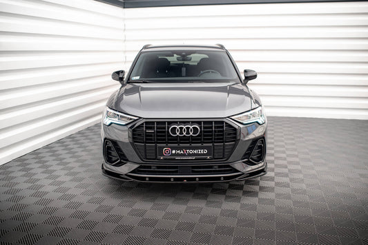 Front Splitter V.3 Audi Q3 Sportback / SUV S-Line F3