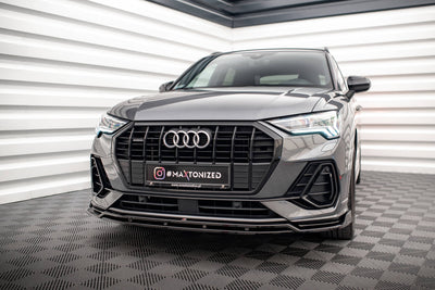 Front Splitter V.4 Audi Q3 Sportback / SUV S-Line F3