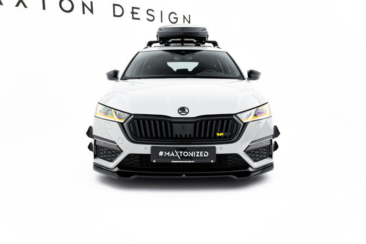 Front Splitter V.4 Skoda Octavia RS Mk4