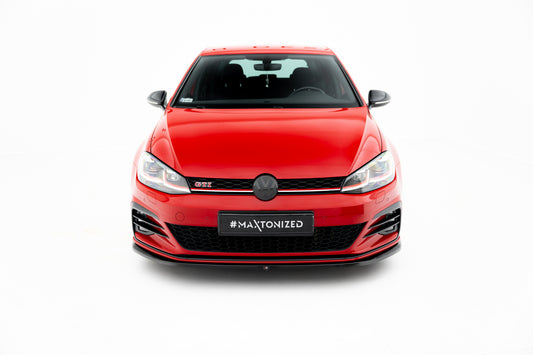Front Splitter V.4 Volkswagen Golf GTI / GTD Mk7 Facelift
