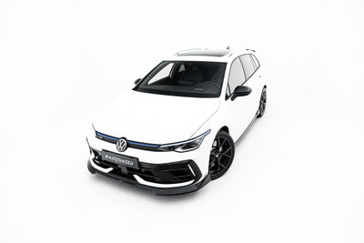 Front Splitter V.4 Volkswagen Golf R Variant Mk8 Facelift