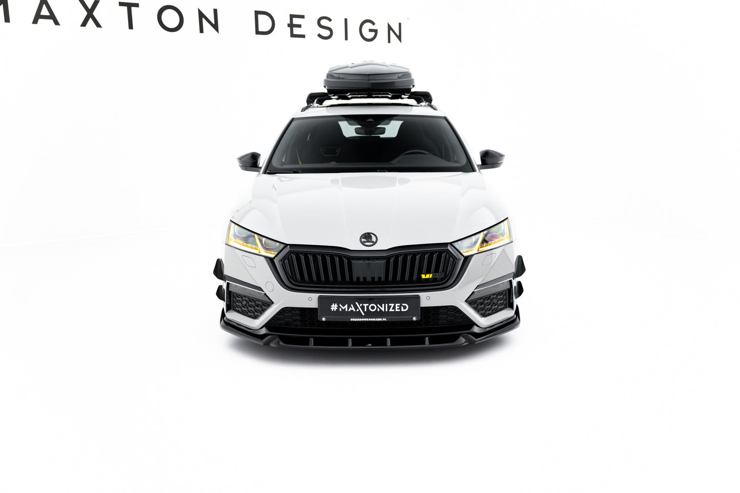Front Splitter V.5 Skoda Octavia RS Mk4