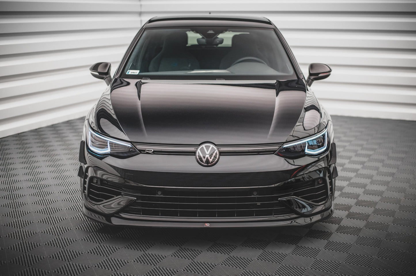 Front Splitter V.5 Volkswagen Golf R Hatchback / Variant  Mk8