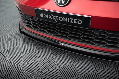 Front Splitter V.6 Volkswagen Golf GTI / GTE / GTD / R-Line Mk8