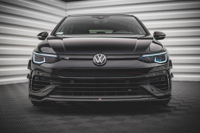 Front Splitter V.6 Volkswagen Golf R Hatchback / Variant  Mk8