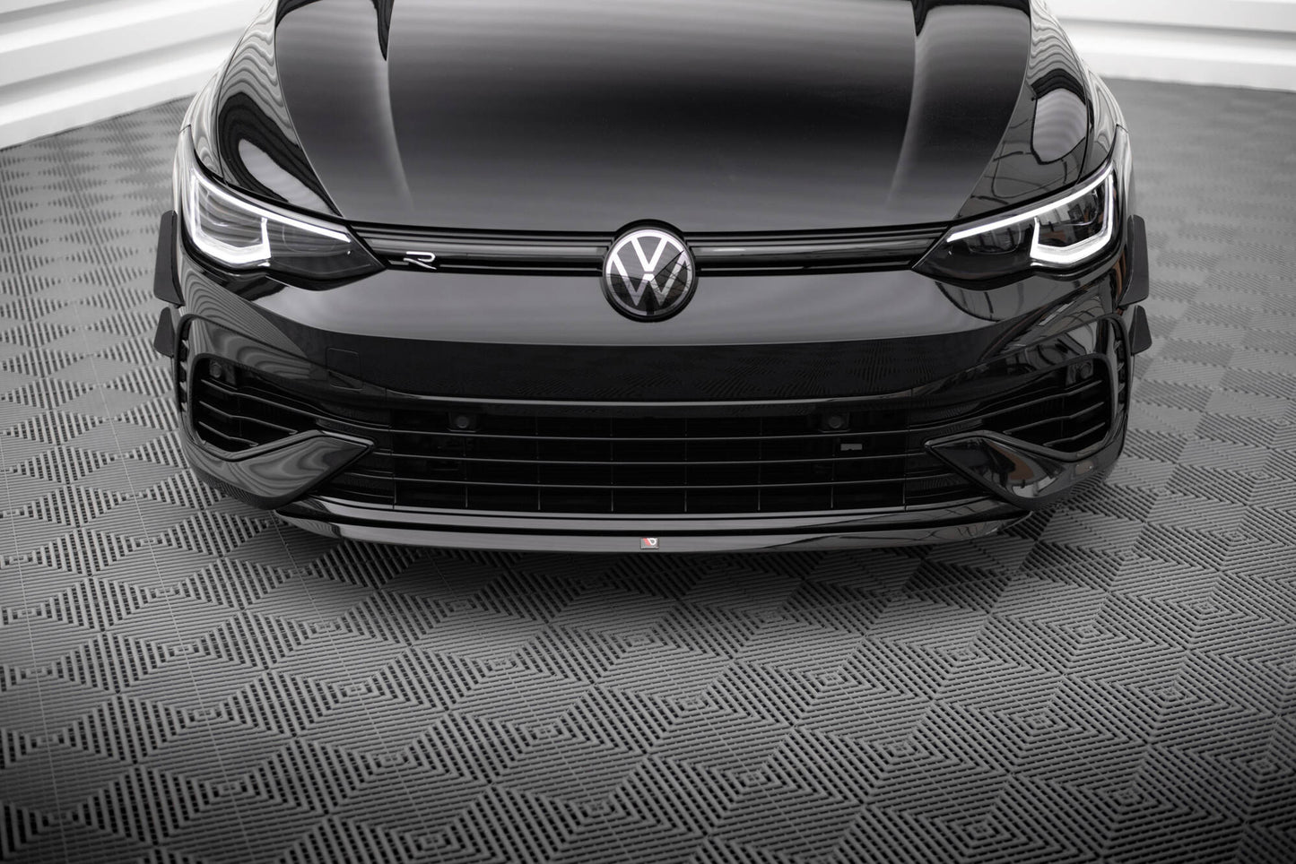 Front Splitter V.7 Volkswagen Golf R Hatchback / Variant  Mk8