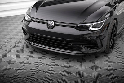 Front Splitter V.7 Volkswagen Golf R Hatchback / Variant  Mk8