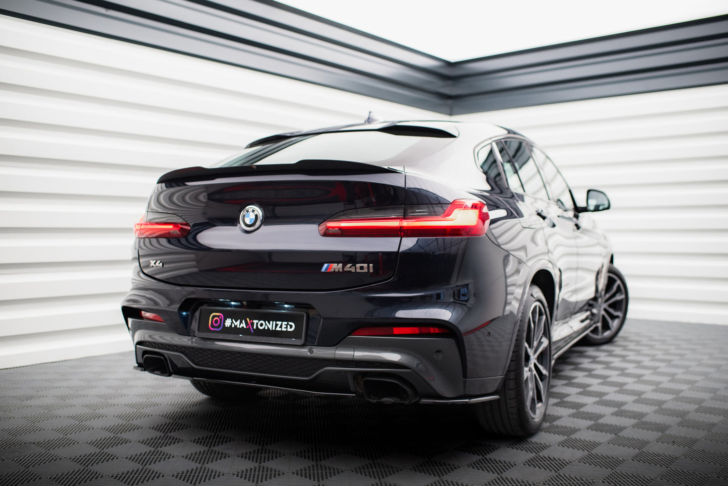 Rear Splitter for BMW X4 M40i G02