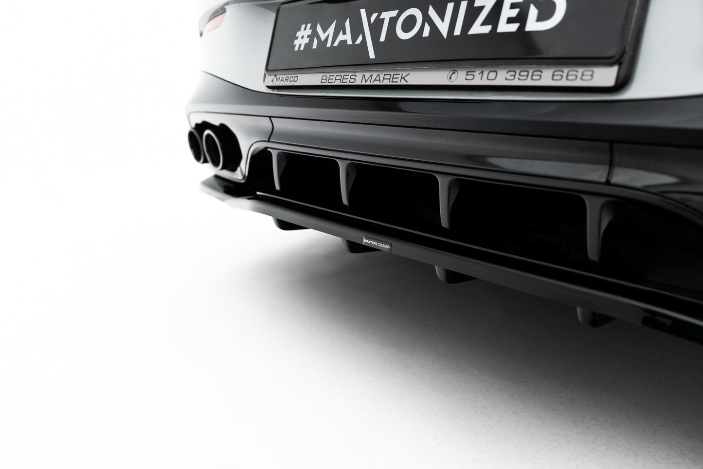 Rear Splitter (with vertical bars) Mercedes-AMG CLE 53 Aero C236