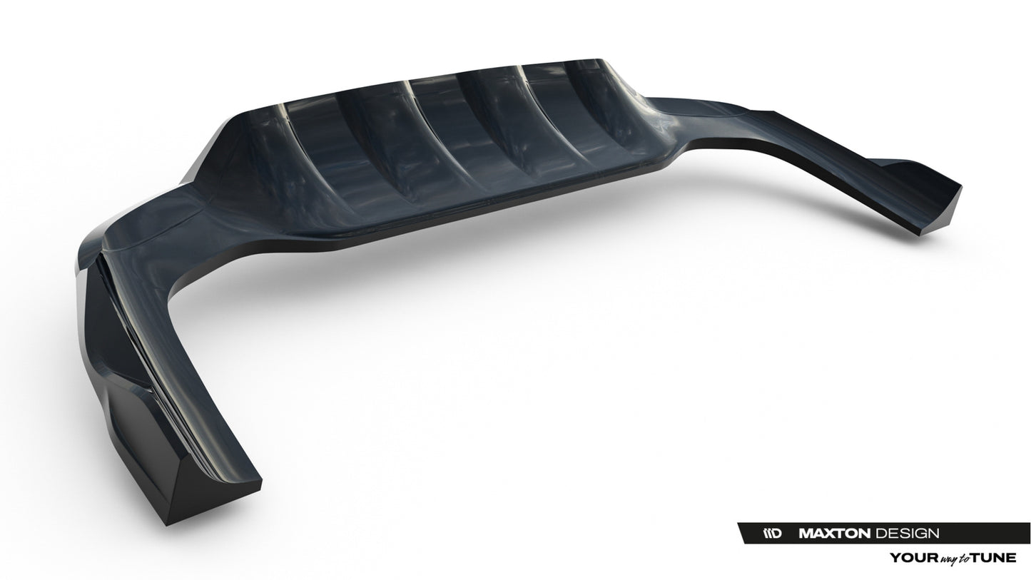 Rear Splitter (with vertical bars) Mercedes-Benz GLC Coupe C254