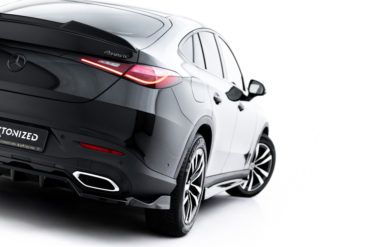 Rear Splitter (with vertical bars) Mercedes-Benz GLC Coupe C254
