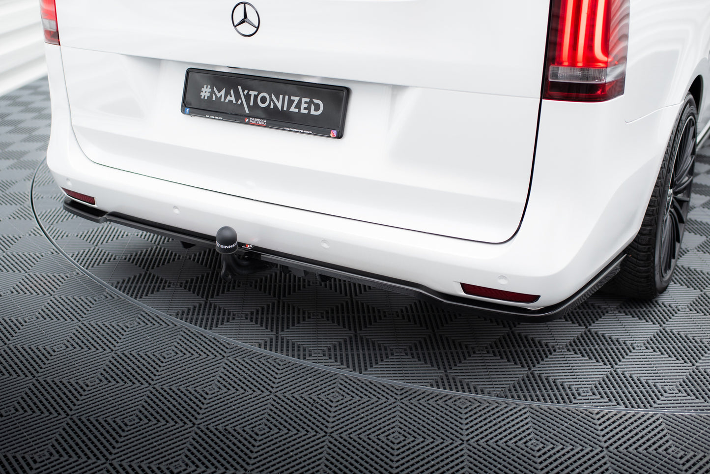 Rear Splitter (with vertical bars) Mercedes-Benz Vito Extra Long W447