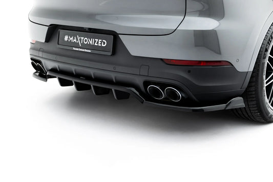 Rear Splitter (with vertical bars) Porsche Cayenne SUV / Coupe Mk3 Facelift