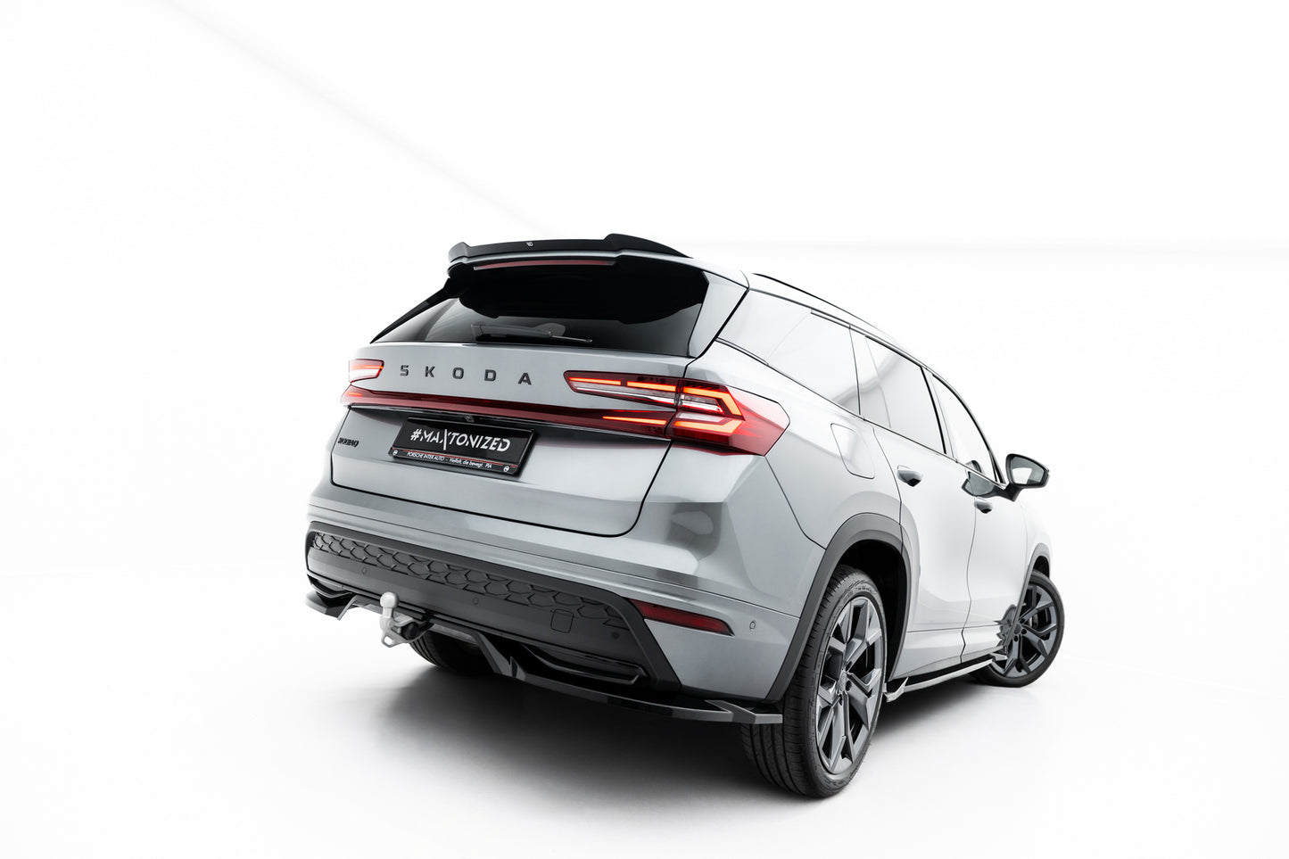 Rear Splitter (with vertical bars) Skoda Kodiaq Sportline Mk2
