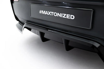 Rear Splitter (with vertical bars) Tesla Model Y Premium Mk1 Facelift
