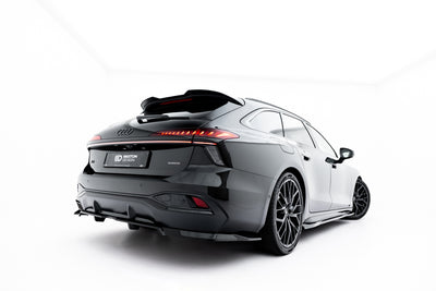 Rear Splitter (with vertical bars) V.1 Audi A6 S-Line C9
