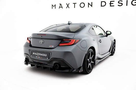 Rear Splitter (with vertical bars) V.1 + Flaps Toyota GR86 Mk1