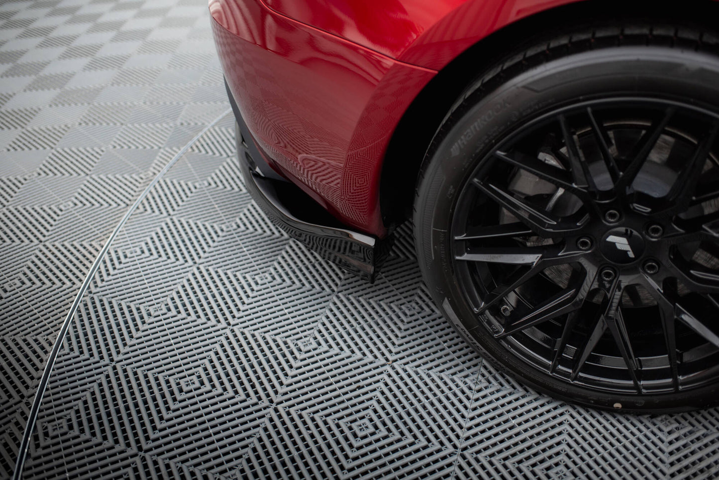 Rear Splitter (with vertical bars) V.1 Tesla Model 3 Project Highland(Facelift)
