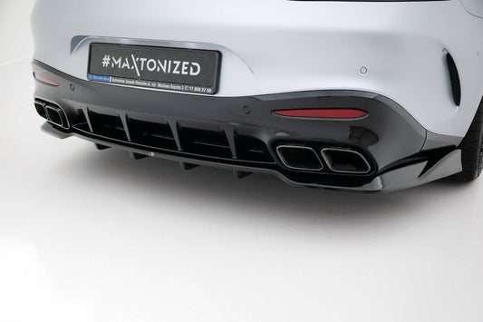 Rear Splitter (with vertical bars) V.2 Mercedes-AMG GT 63 / 55 / 63 S E Performance C192