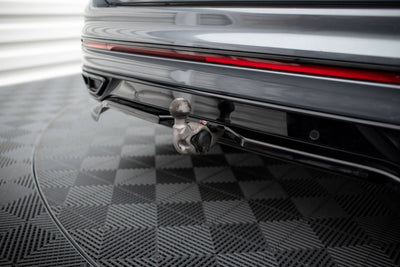 Rear Splitter (with vertical bars) Volkswagen Tiguan Allspace R-Line Mk2 Facelift