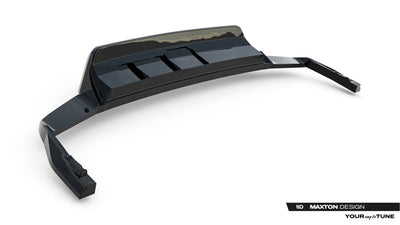 Rear Splitter (with vertical bars) Volkswagen Touareg R-Line Mk3 Facelift
