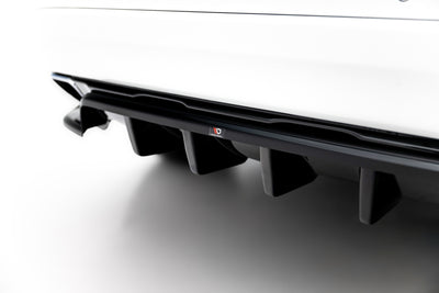 Rear Splitter (with vertical bars) Volvo XC60 Mk1 Facelift