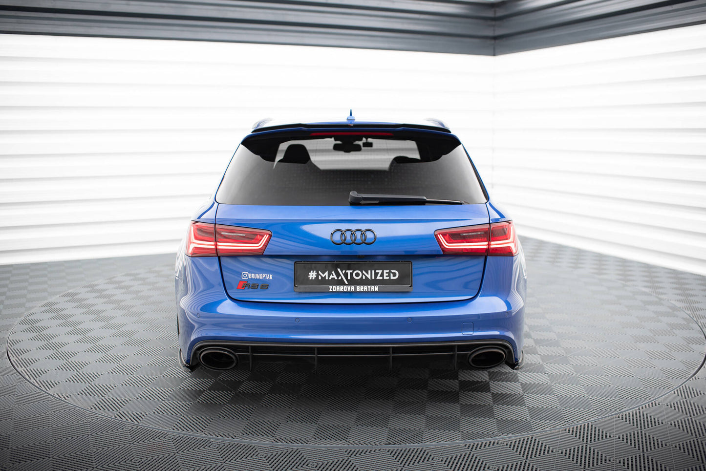 Rear Side Splitters Audi RS6 C7 / C7 Facelift