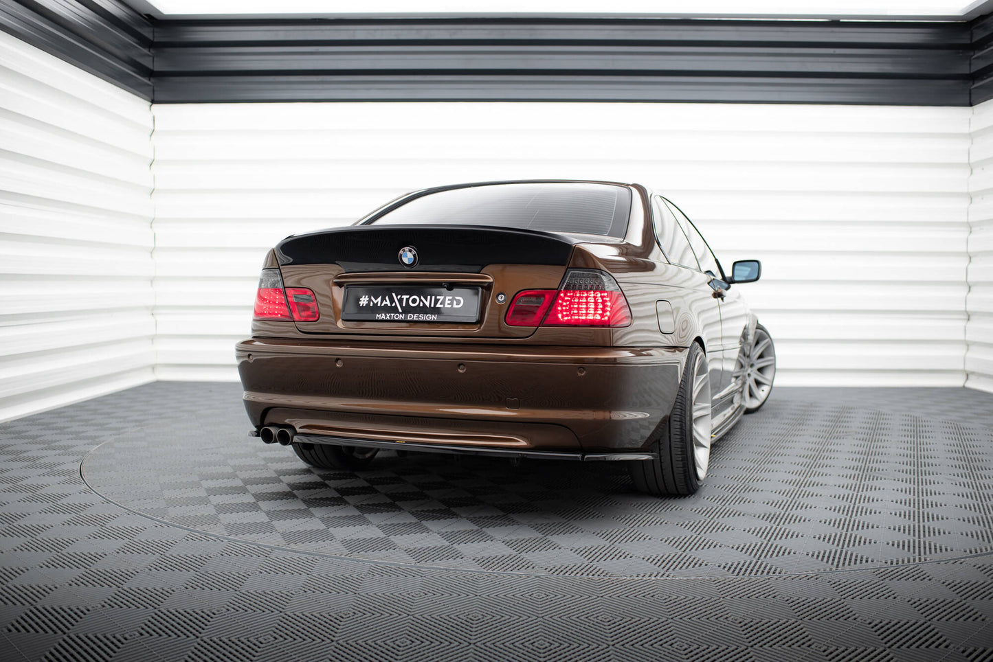 Rear Side Splitters BMW 3 M-Pack Coupe E46 