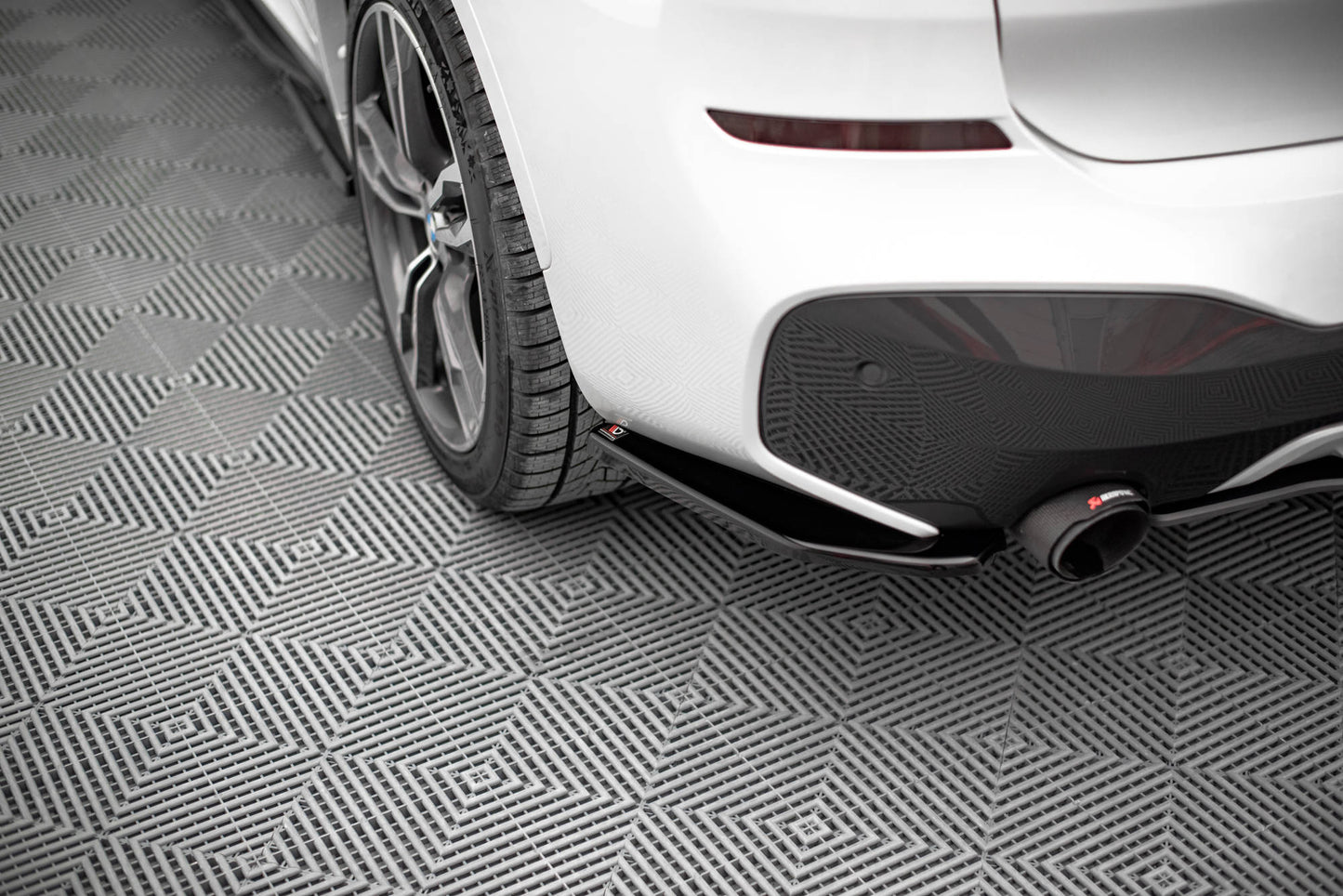 Rear Side Splitters BMW X1 M-Pack F48 / F48 Facelift