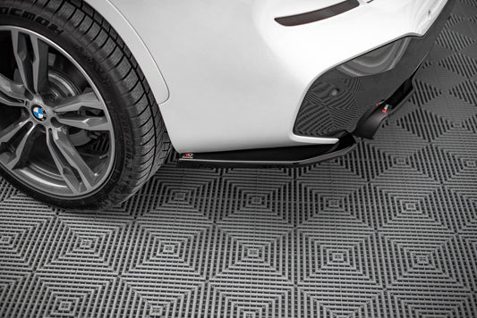 Rear Side Splitters BMW X1 M-Pack F48 / F48 Facelift