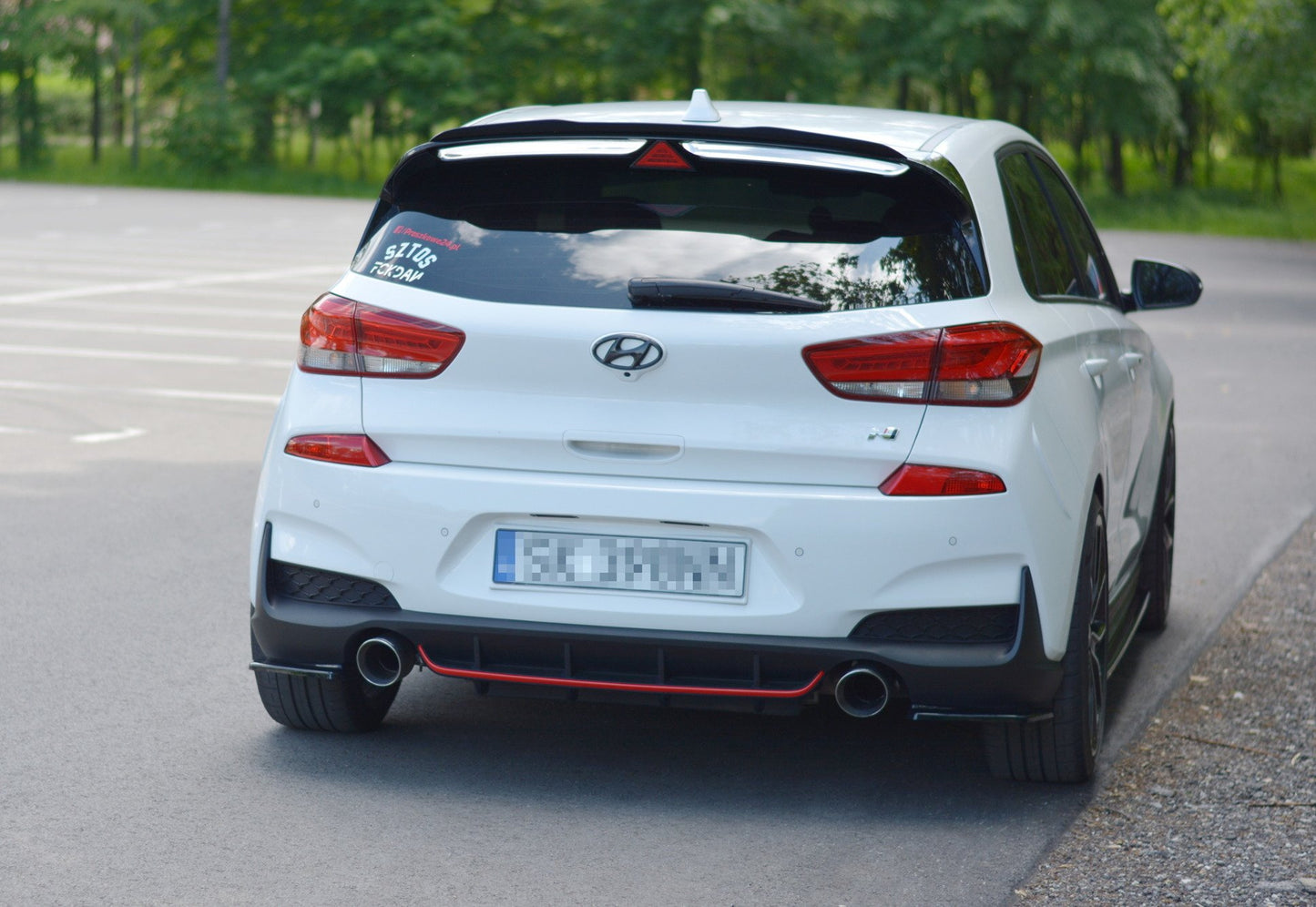 Rear Side Splitters Hyundai I30 N Mk3 