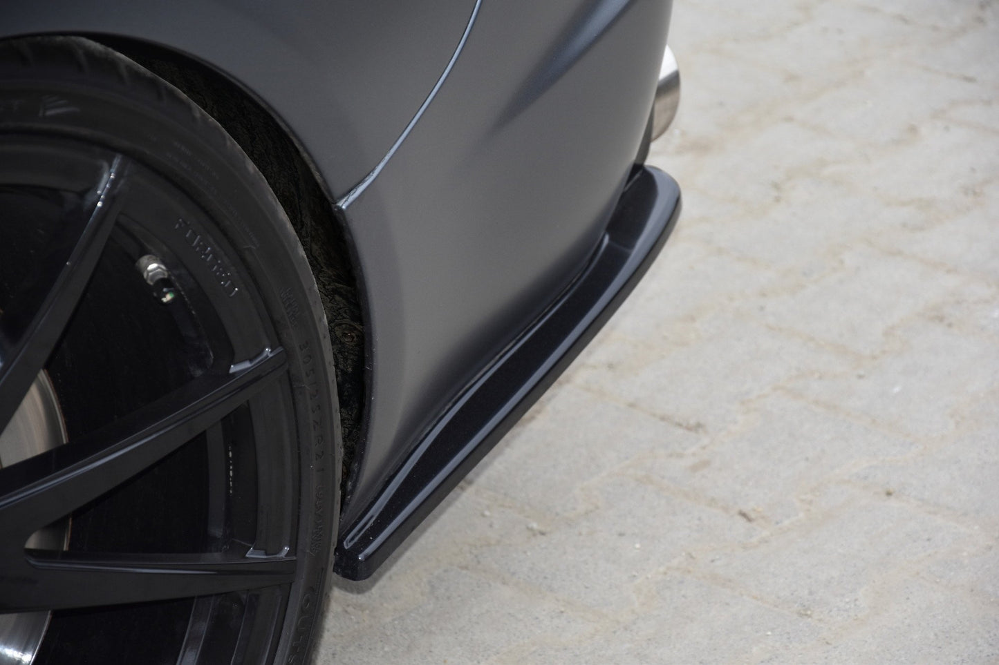 Rear Side Splitters Jaguar XF-R Mk1