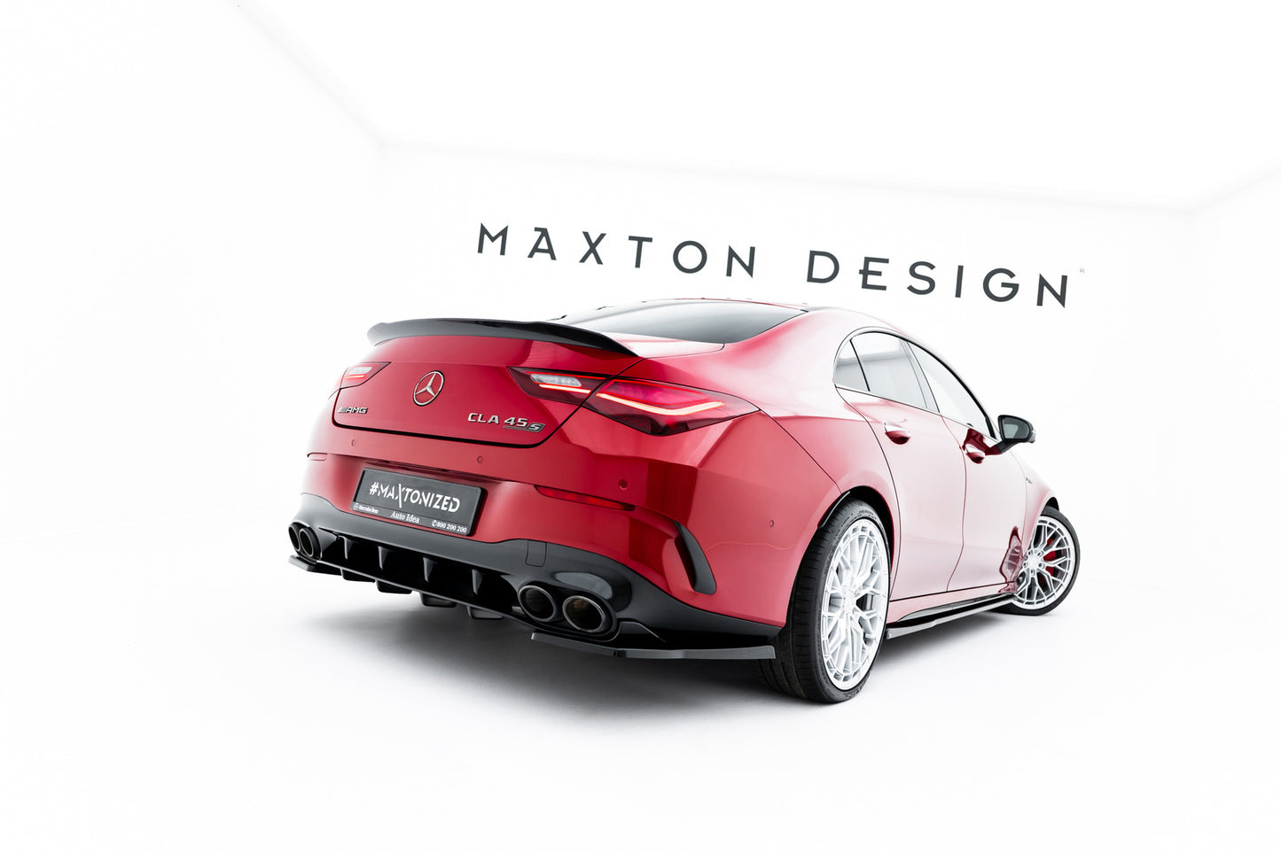 Rear Side Splitters Mercedes-AMG CLA 35 Aero / 45 Aero C118