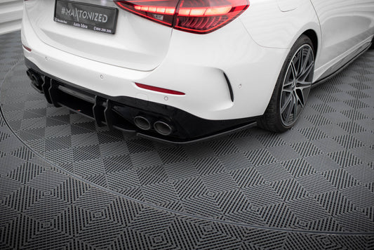 Rear Side Splitters Mercedes-Benz C AMG-Line / 43 AMG W206