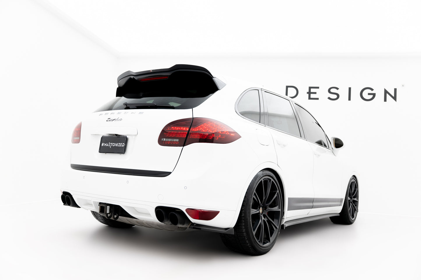 Rear Side Splitters Porsche Cayenne Turbo / Standard Mk2