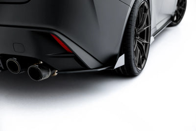 Street Pro Rear Side Splitters + Flaps Lexus IS 500 Mk3 Facelift 2 (XE30)