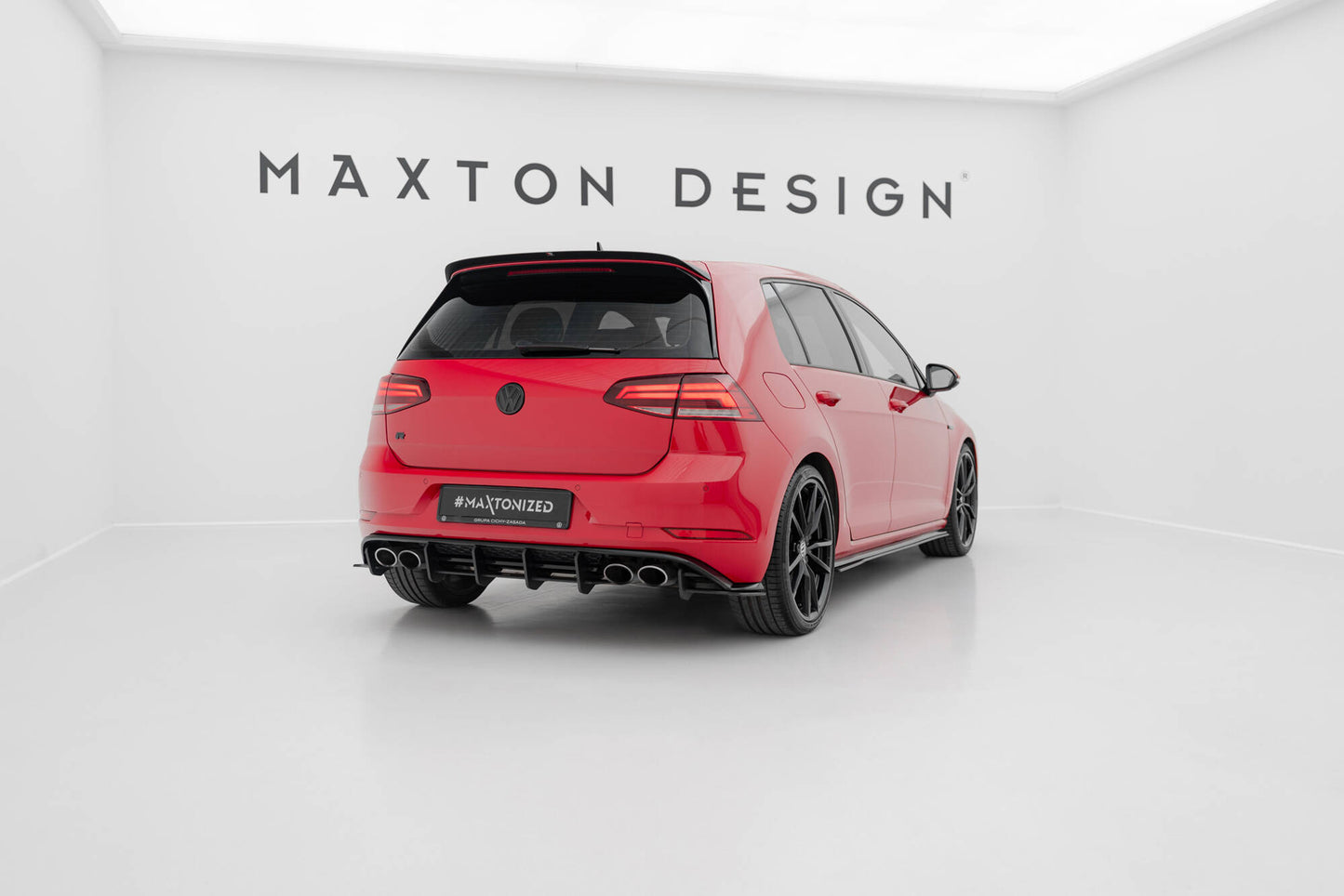 Street Pro Rear Side Splitters Volkswagen Golf R Mk7 Facelift