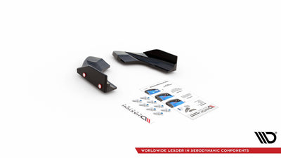 Rear Side Splitters V.2 + Flaps Volkswagen Golf R Hatchback Mk8