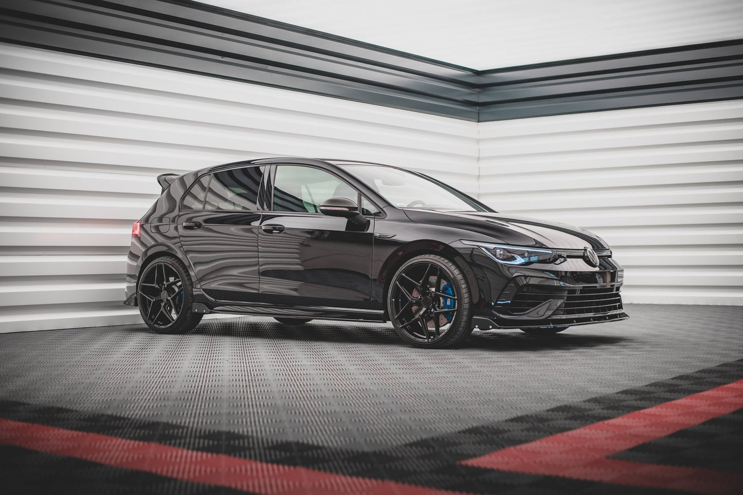 Rear Side Splitters V.2 + Flaps Volkswagen Golf R Hatchback Mk8