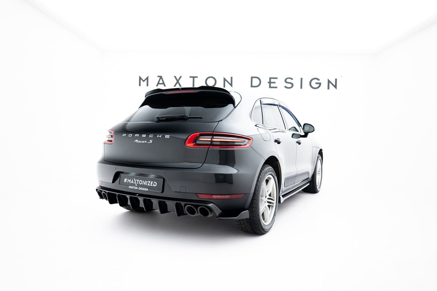 Rear Side Splitters V.2 Porsche Macan Mk1 