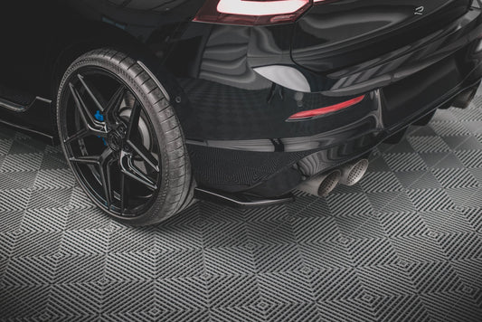 Rear Side Splitters V.2 for Volkswagen Golf R Hatchback Mk8