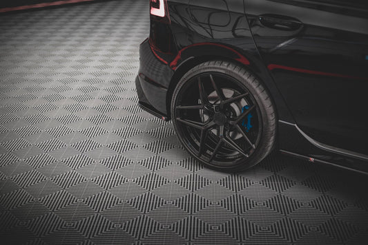 Rear Side Splitters V.3 for Volkswagen Golf R Hatchback Mk8