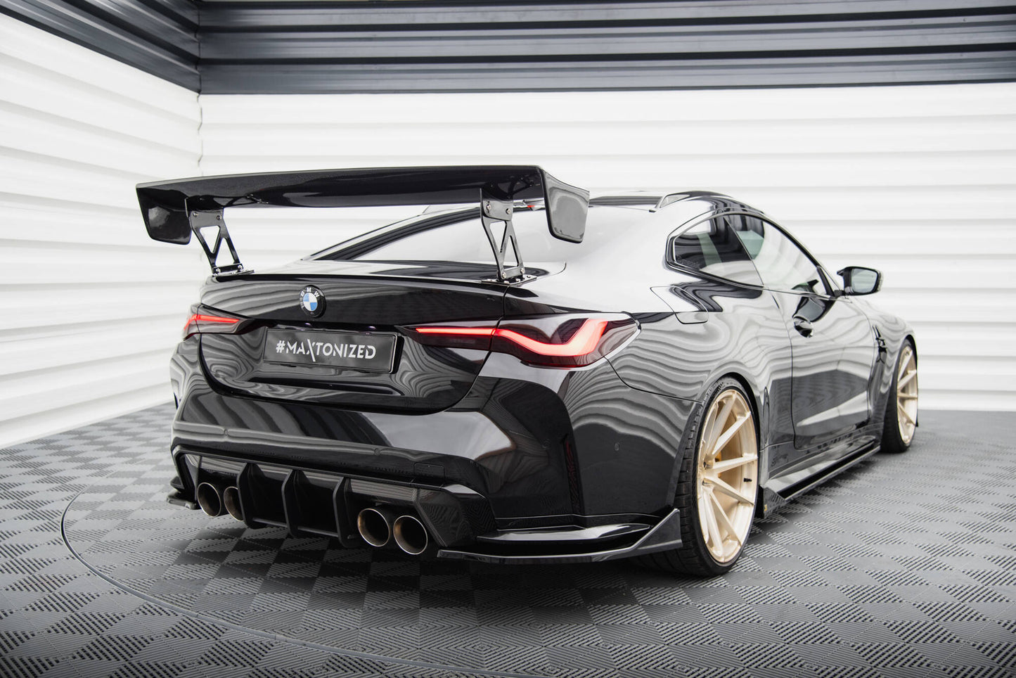 Rear Side Splitters V.4 BMW M4 G82 / G82 Facelift