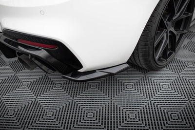 Rear Side Splitters V.5 (For rear valance v.3) BMW 1 M-Pack / M140i F20 Facelift 