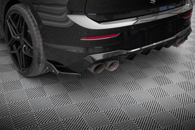 Rear Side Splitters V.5 + Flaps Volkswagen Golf R Hatchback Mk8