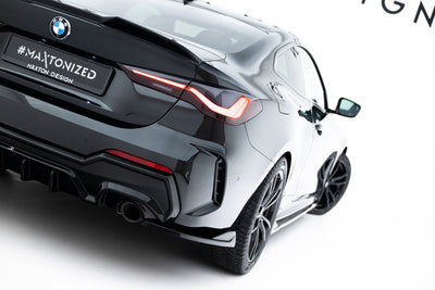 Rear Side Splitters V.8 BMW 4 M-Pack G22 / G23 / G22 Facelift / G23 Facelift