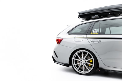 Rear Side Splitters V.8 Skoda Octavia RS Liftback / Combi Mk4 
