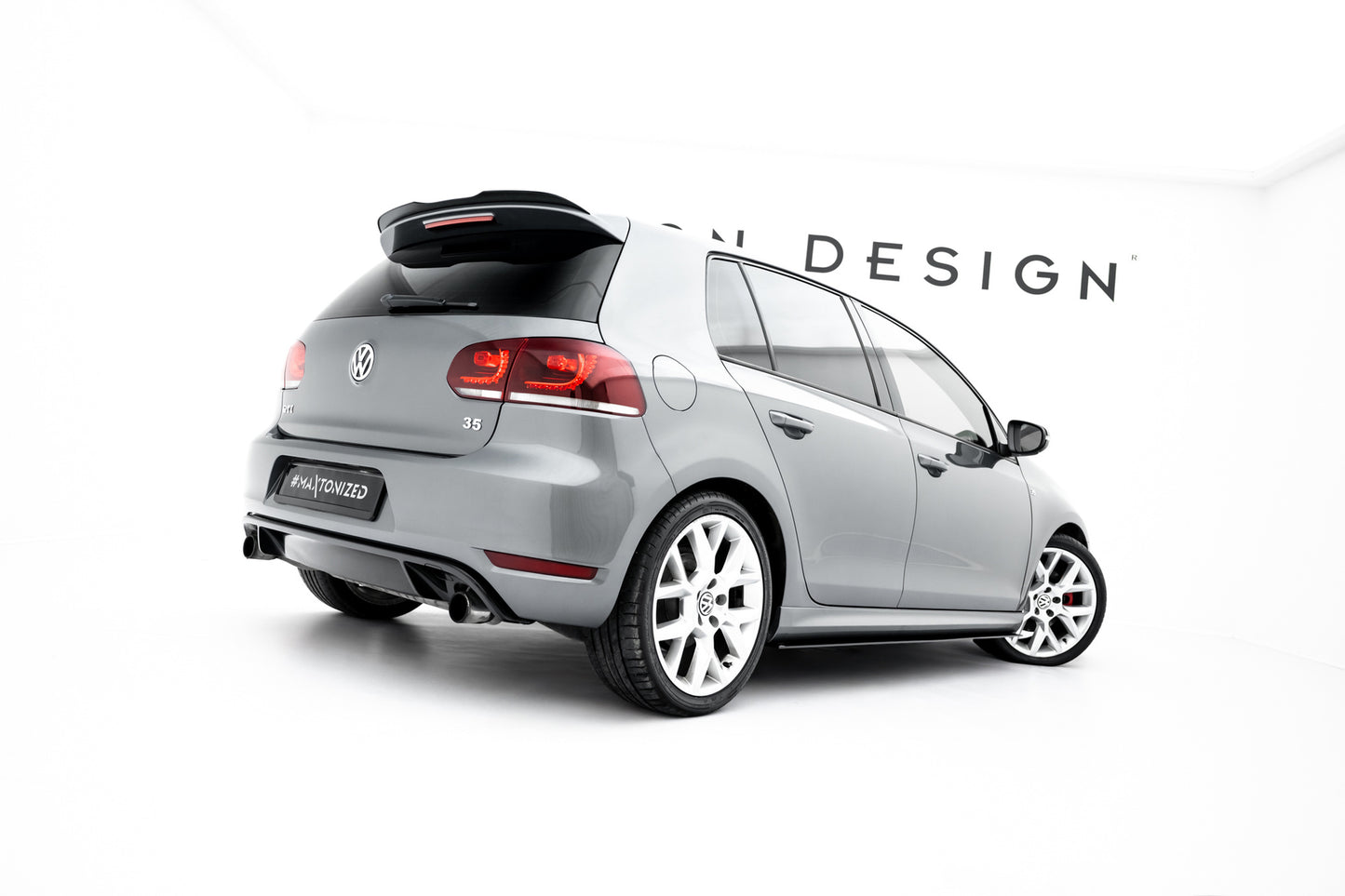 Spoiler Cap VW GOLF MK6 GTI / R