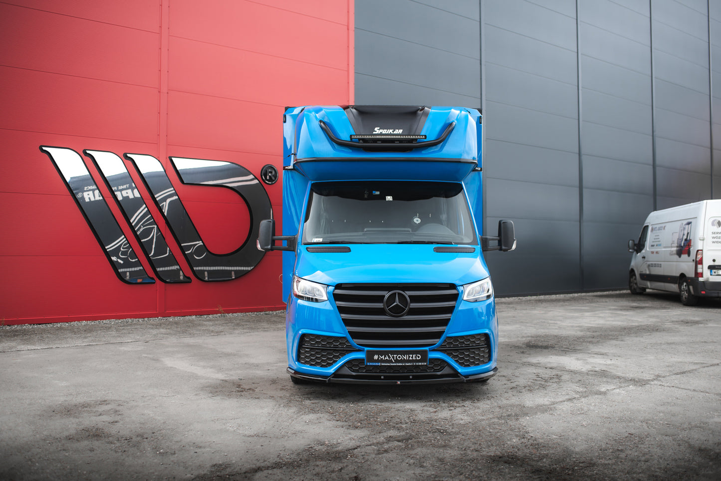 Front Bumper + Splitter Mercedes-Benz Sprinter Mk3